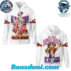 SF 49ers Super Bowl LVIII Mascot Hoodie