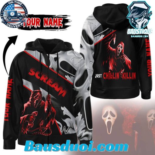 Scream Just Chillin Killin Customized Hoodie