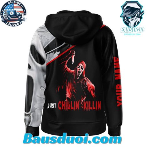 Scream Just Chillin Killin Customized Hoodie