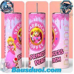 Starbucks Coffee Princess Peach Super Mario Tumbler