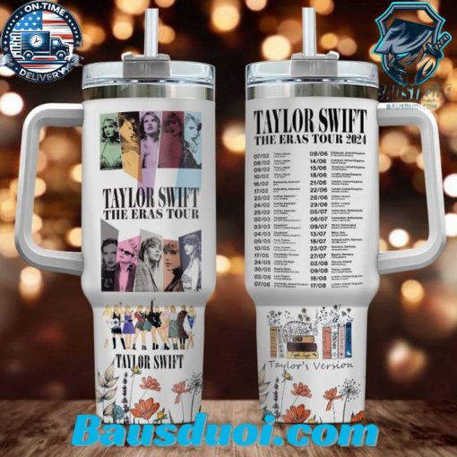 Taylor Swift The Era Tour 2024 40oz Stanley Tumbler