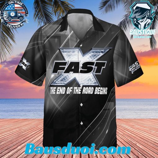 The End Of The Road Begins Fast And Furious X Hawaiian Shirt