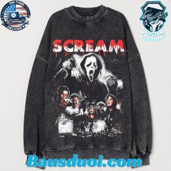 scream vintage halloween sweatshirt