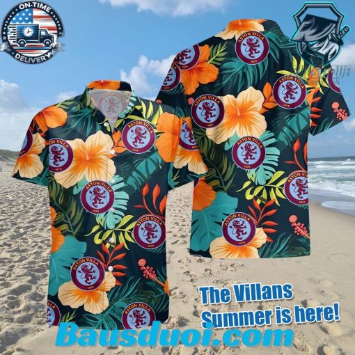 Aston Villa Perfect for summer Hawaiian Shirt