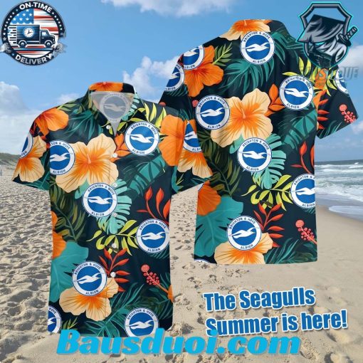 Brighton & Hove Albion Trendy Hawaiian Shirt