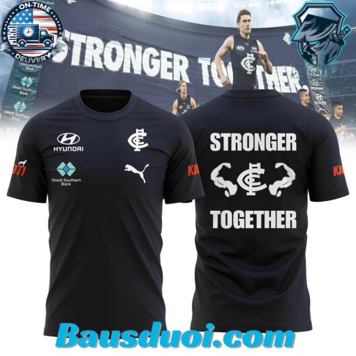 Carlton Blues Stronger Together Tee Shirt 3d