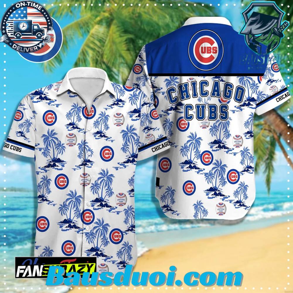 Chicago Cubs MLB Island Hawaiian Shirt