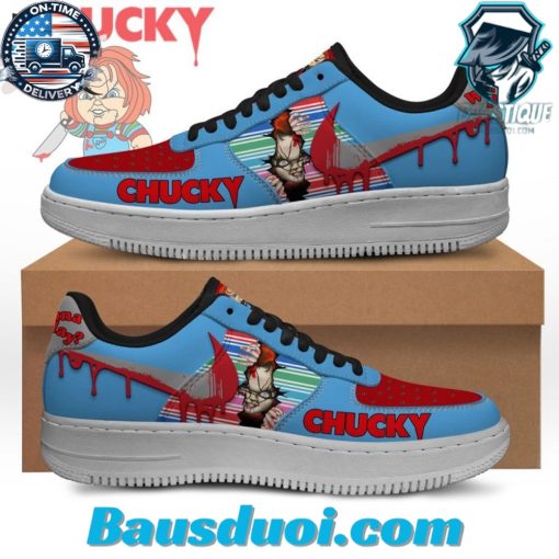 Chucky Wanna Play Air Force 1 Sneakers 3D