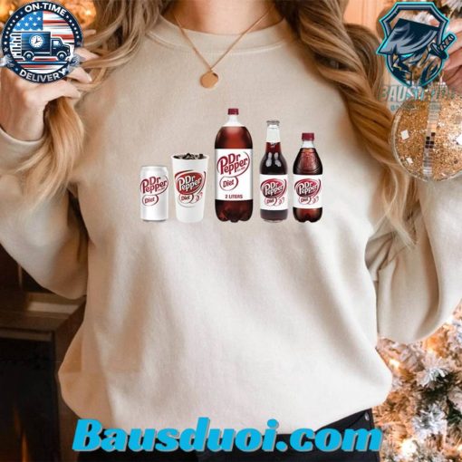 Diet Dr.Pepper Style Sweatshirt