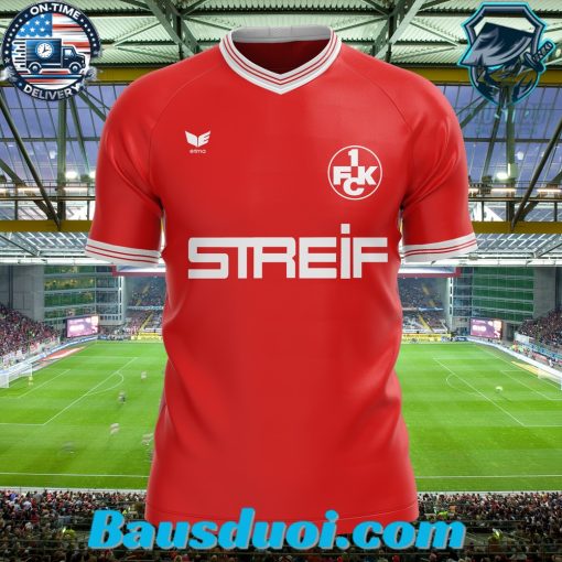 FC Kaiserslautern 1980-81 Home Kit Retro Shirt 3D