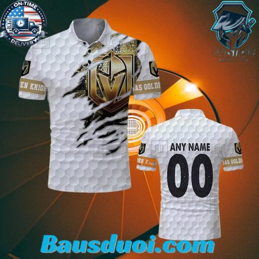 Golf Mix Vegas Golden Knights CUSTOM Polo Shirt