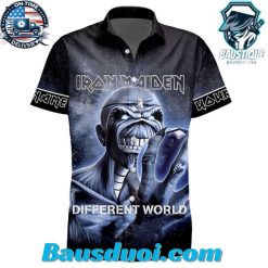Iron Maiden Different World Hawaiian Shirt
