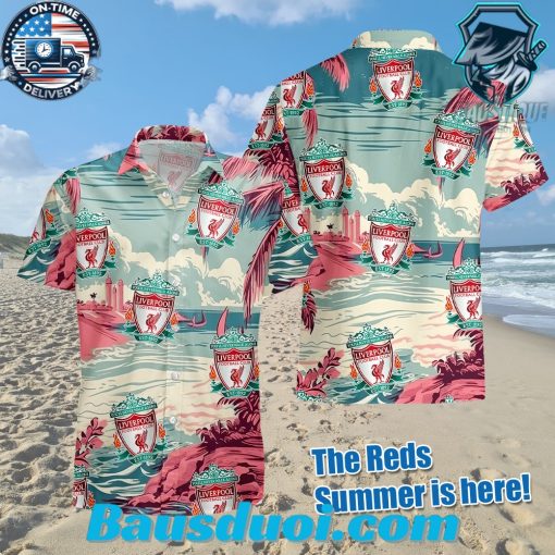 Liverpool FC Comfortable Hawaiian Shirt