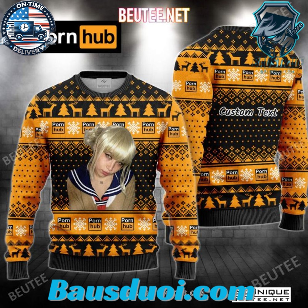 MewSlut Pornhub Ugly Xmas Sweater - Bausduoi