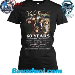 Pink Floyd 60 Years 1965 2025 Memories TShirt