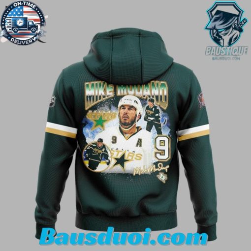 Special Costume Combo Commemorating Mike Modano 9 For Fans Of The Dallas Stars Hoodie Jogger Pants Cap
