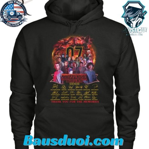 Stranger Things 07th Anniversary Commemorative T-Shirt – Exclusive Edition