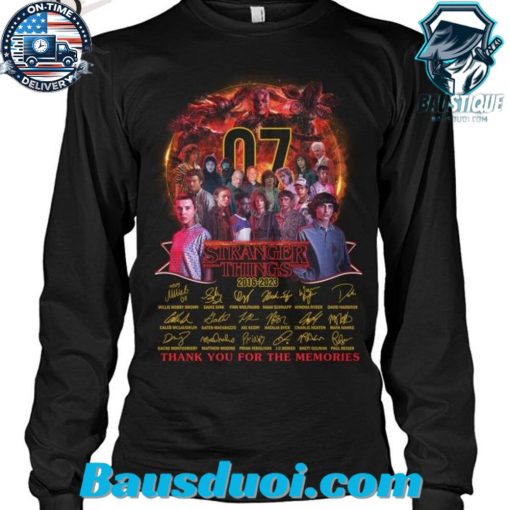 Stranger Things 07th Anniversary Commemorative T-Shirt – Exclusive Edition