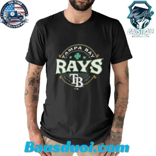 Tampa Bay Rays St. PatrickC292s Day Lucky 2024 TShirt 1 1iYtJ