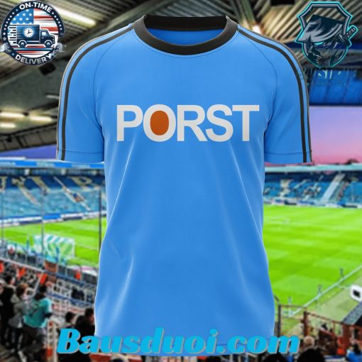 VfL Bochum 1980-81 Home Kit Retro Shirt 3D