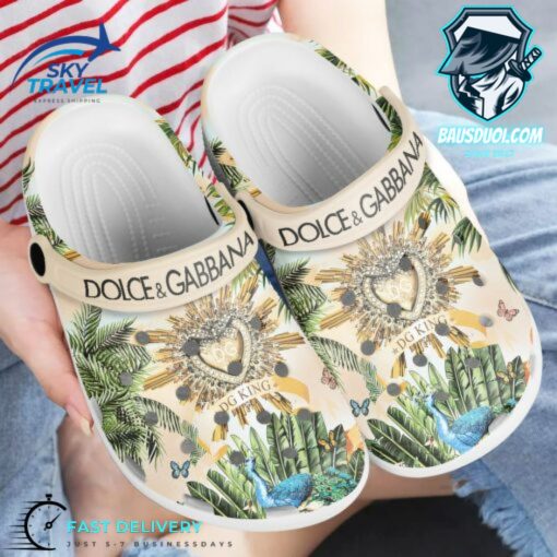 Dolce Gabbana DG King Crocs Crocband Shoes
