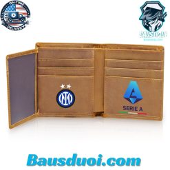 Serie A Inter Milan Personalized Leather Wallet