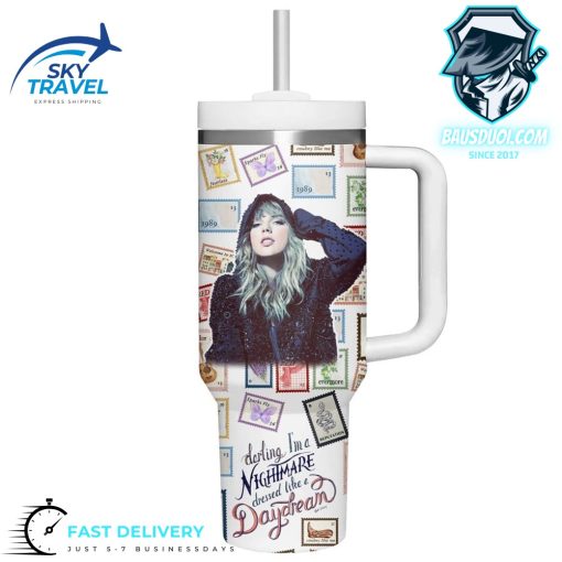 Taylor Swift Darling I’m A Nightmare Stanley Tumbler