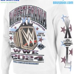 WrestleMania 40 World Heavyweight Championship Title Belt Sweatshirt