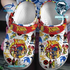XMen Marvel Mutant And Proud Crocs Shoes