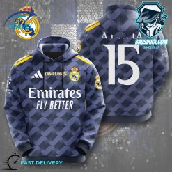 A Por La 15 Real Madrid CF 3D Apparel Hoodie