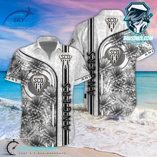 Angers SCO Hawaiian Shirt