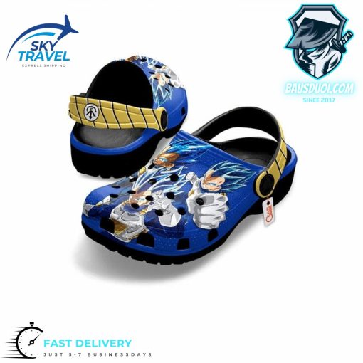 Anime Dragon Ball Vegeta Blue 3D Clog Shoes