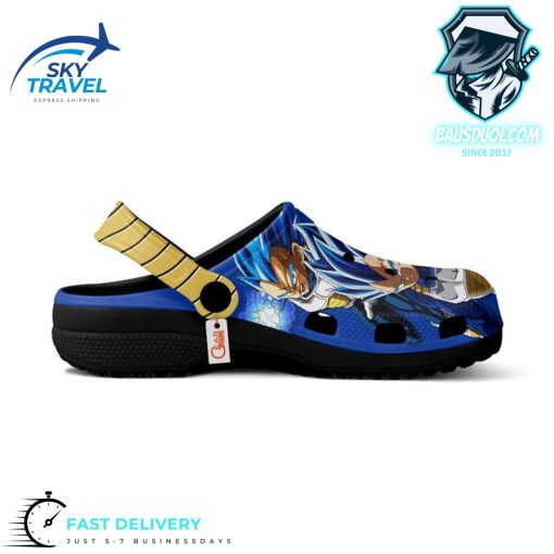 Anime Dragon Ball Vegeta Blue 3D Clog Shoes