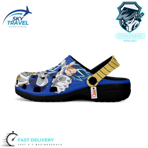 Anime Dragon Ball Vegeta Blue 3D Clog Shoes