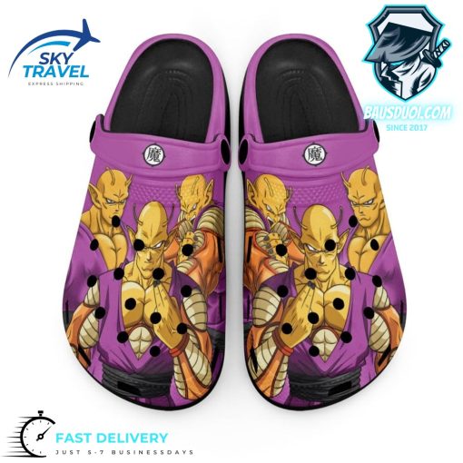 Anime Dragon Ball Z Orange Piccolo 3D Clog Shoes