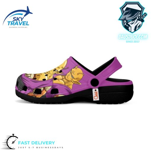 Anime Dragon Ball Z Orange Piccolo 3D Clog Shoes
