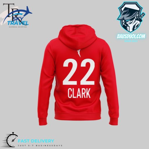 Caitlin Clark Indiana Fever Rebel Edition Red Hoodie