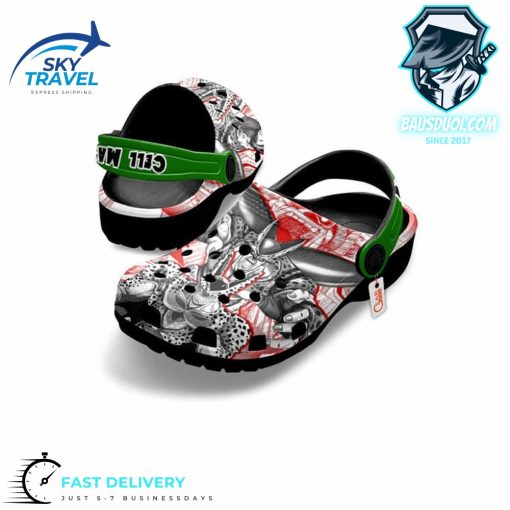 Custom Name Anime Dragon Ball Cell Max Personalized 3D Clog Shoes