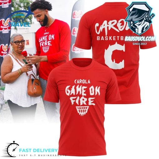 Gigantes de Carolina Game On Fire Red TShirt