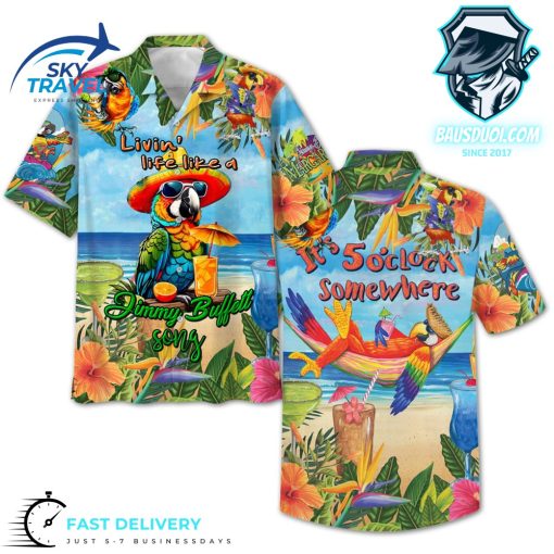 Jimmy Bufett Song Hawaiian Shirt