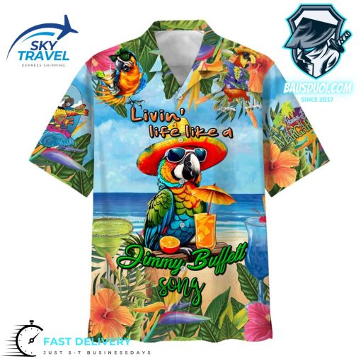Jimmy Bufett Song Hawaiian Shirt
