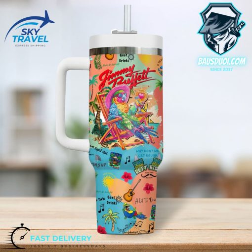 Jimmy Buffett Stanley Tumbler 40oz