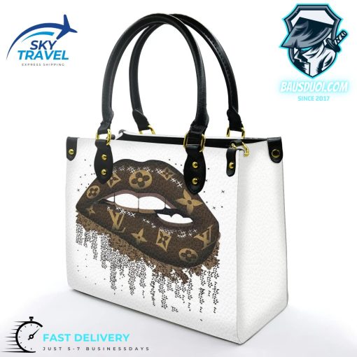 Louis Vuitton Lip Leather Handbag