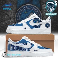 Minnesota Timberwolves Nike Air Force 1 Sneakers