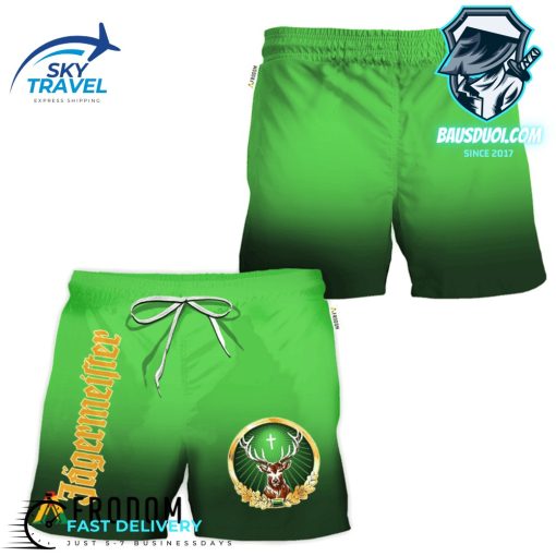 Personalized Gradient Jagermeister Hawaiian Shorts