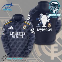 Real Madrid CF London 24 3D Apparel Hoodie