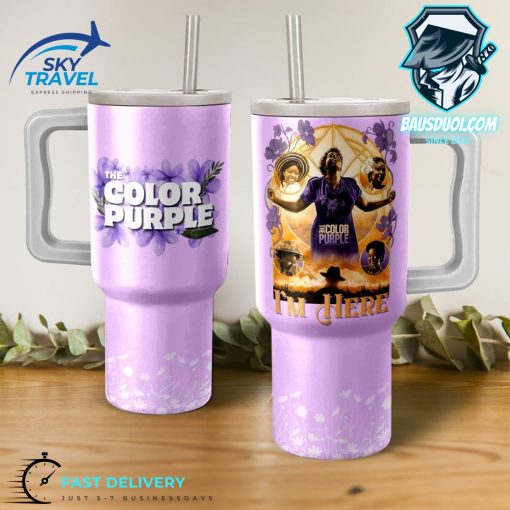 The Color Purple Stanley Tumbler 40oz
