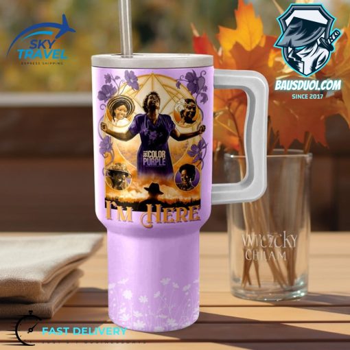 The Color Purple Stanley Tumbler 40oz