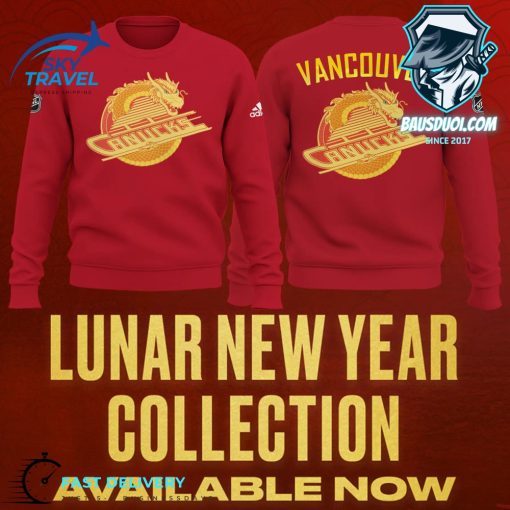 Vancouver Canucks Lunar New Year 2024 Sweatshirt