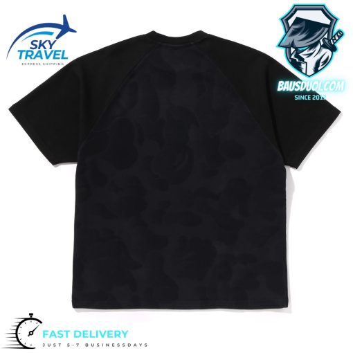 Bathing Ape Raglan Sleeve Relaxed Fit Tee